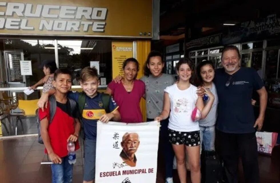 La escuela de judo comunitario viaja a Córdoba a un encuentro nacional