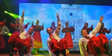 El ballet es uno de los animadores de la tradicional fiesta obereña\u002E