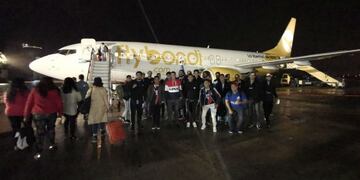 Los chicos de la primera división de Villa Libertador Rugby se fueron a Buenos Aires a ver a Los Jaguares\u002E