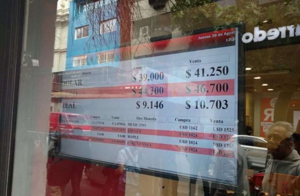 El dólar en Córdoba cerró por encima de los $ 41, pese a que el Central intervino otra vez