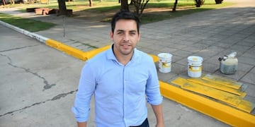 Matías Torres Cena, intendente de Laguna Larga\u002E