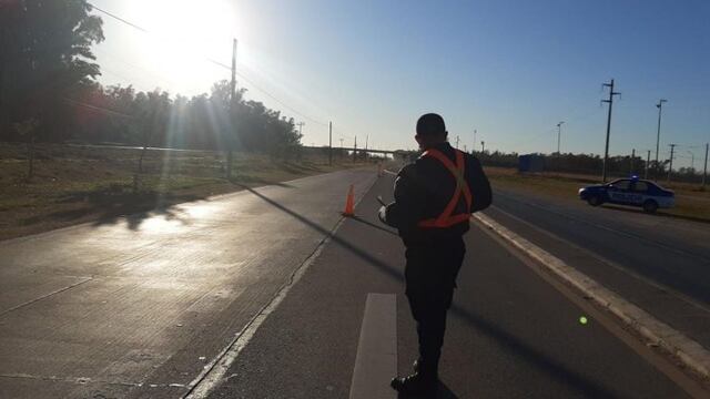 Controles Vehiculares en Arroyito entre Policia y Municipalidad