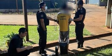 El delincuente fue capturado en inmediaciones del comercio de la avenida Beltrame\u002E