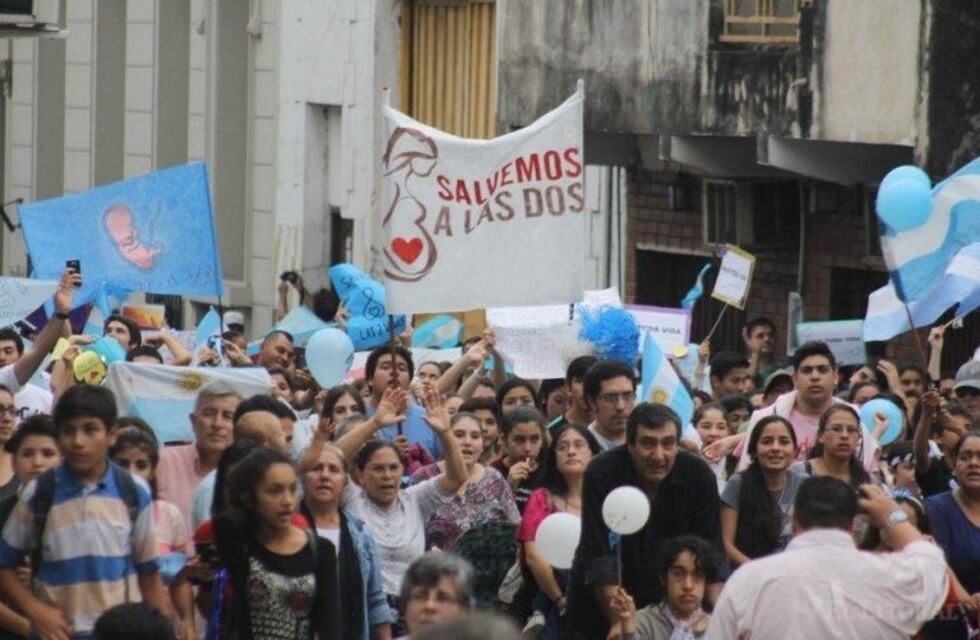 Marcha por el "Día del niño por nacer"