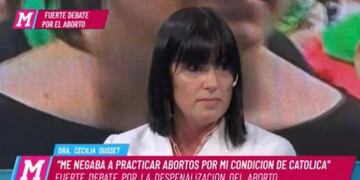 La médica Cecilia Ousset afirmó que \
