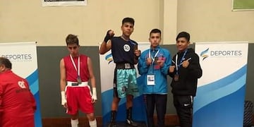 Ezequiel Almada boxeador de Arroyito