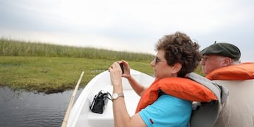 La Embajadora de Israel en nuestro país visitando los Esteros del Iberá\u002E