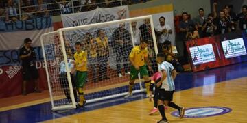 Argentina y Australia se midieron por el Mundial de Futsal\u002E