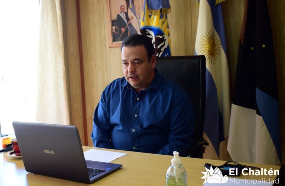 El Chaltén: el intendente Ticó busca incluir la fibra óptica en el presupuesto nacional