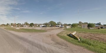 El crimen ocurrió a pocas cuadras del acceso a la Ruta Provincial 4\u002E (Google Street View)
