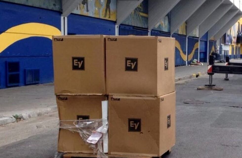 Boca compró nuevos parlantes para La Bombonera
