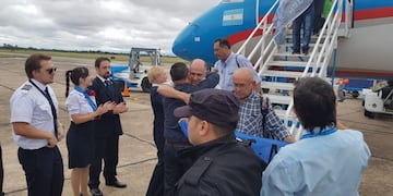 Emoción y honores en el retorno de los ex combatientes correntinos en Malvinas