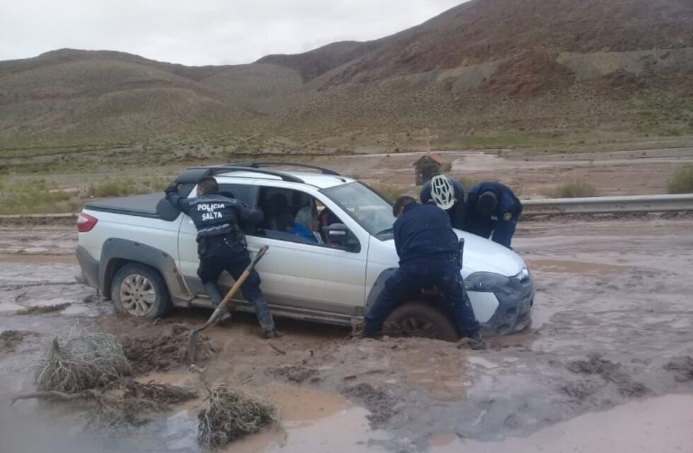 Conocé el estado de las rutas de la Puna salteña tras los fuertes temporales