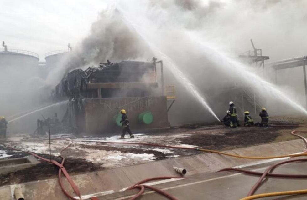 Incendio en la planta ACA Bio: estiman más de un millón de dólares en daños