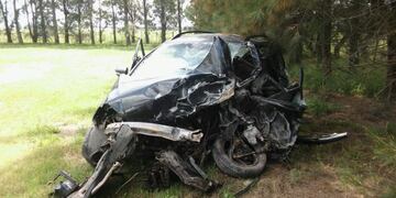 Accidente en Las parejas