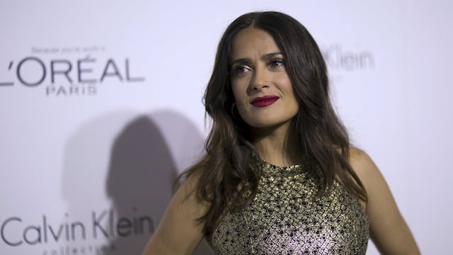 Salma Hayek sorprendió a sus seguidores con una foto a cara lavada\u002E (REUTERS)