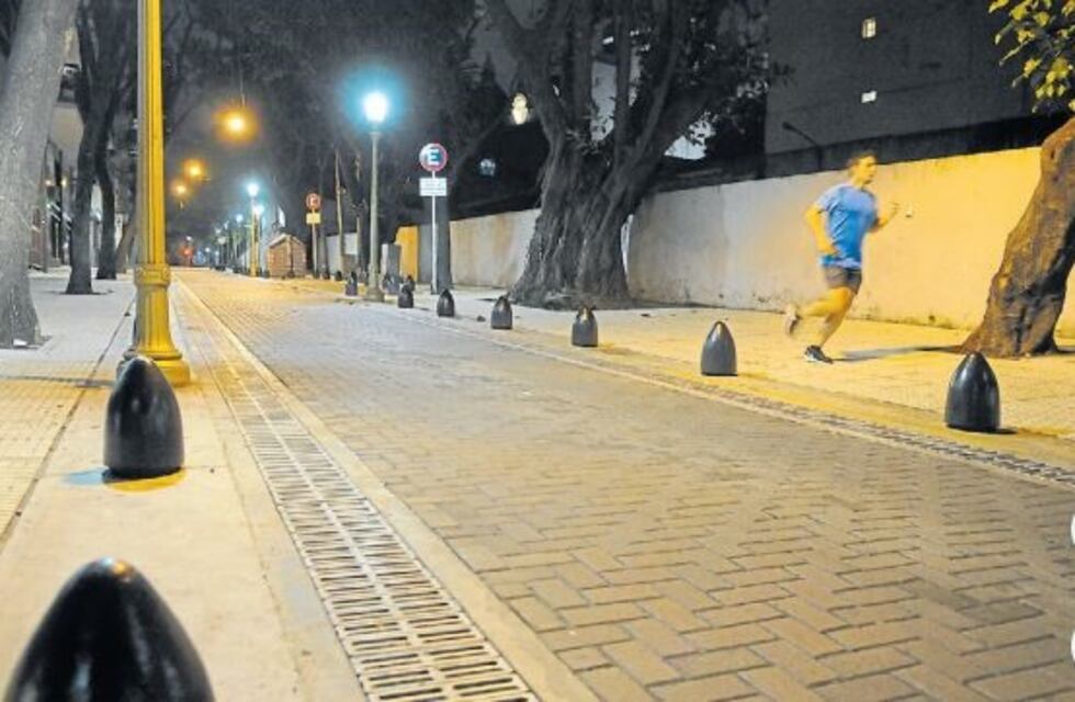 Retiro: ampliaron las veredas para priorizar a los peatones