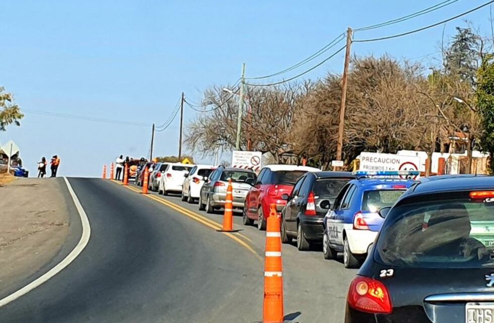 Fin de semana con controles "las 24 horas" en los ingresos a Carlos Paz