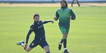 Amistoso de Central ante Sarmiento de Junín en Arroyo Seco\u002E (CARC)