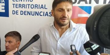 Maximiliano Pullaro inauguró el Centro Territorial de Denuncias de Fray Luis Beltrán\u002E (@maxipullaro)