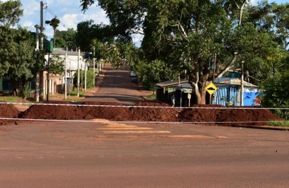 San Pedro: abrieron una mano de la calle Araucaria