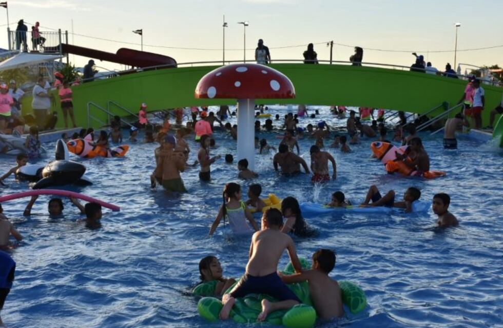 Formosa inauguró su segundo Parque Acuático