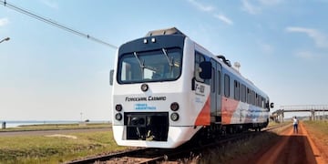 El tren que hará el recorrido entre Posadas y Garupá, será inaugurado este viernes\u002E