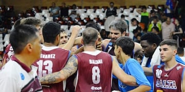 Salta Basket recuperó la sonrisa con un sufrido triunfo\u002E (Facebook Salta Basket)