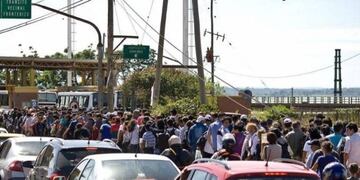 Turistas en Paraguay