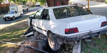 Impactante accidente en Las Heras\u002E