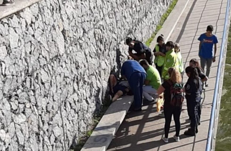 Olavarría: mejora la salud del chico de 13 años que andaba en bici y se cayó al arroyo