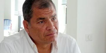 Rafael Correa fue condenado a ocho años de cárcel por corrupción\u002E (AP)