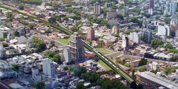 Obras del Viaducto San Martín\u002E (GCBA)