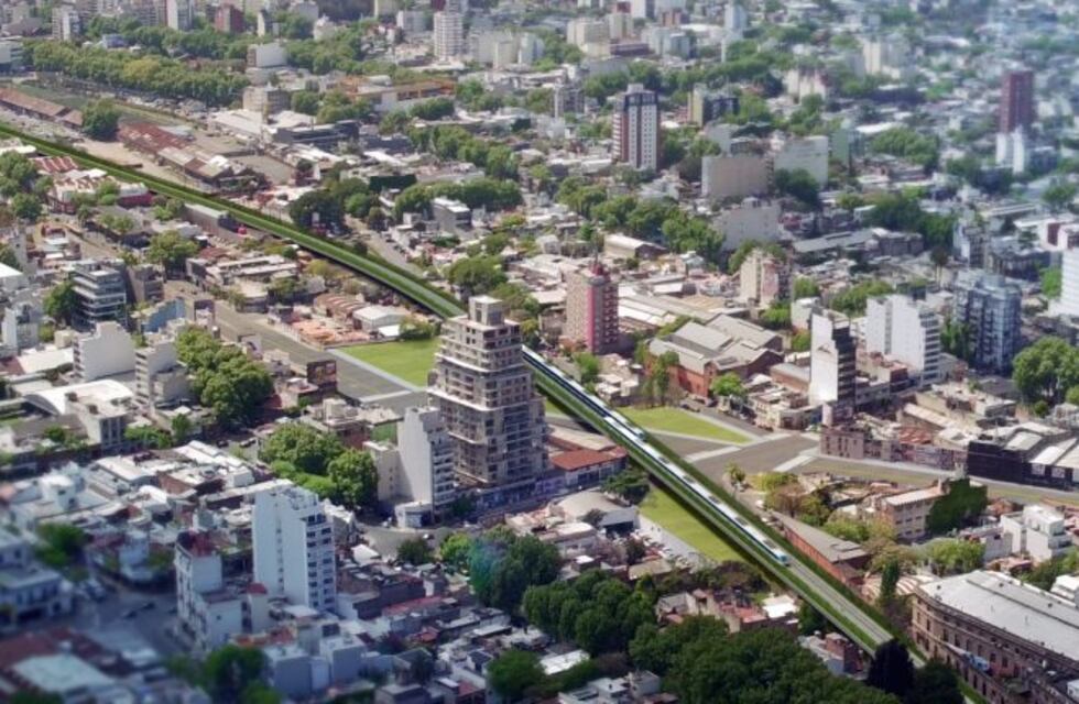 Rodríguez Larreta, en el viaducto del tren San Martín: "Mejorará la circulación y la seguridad"