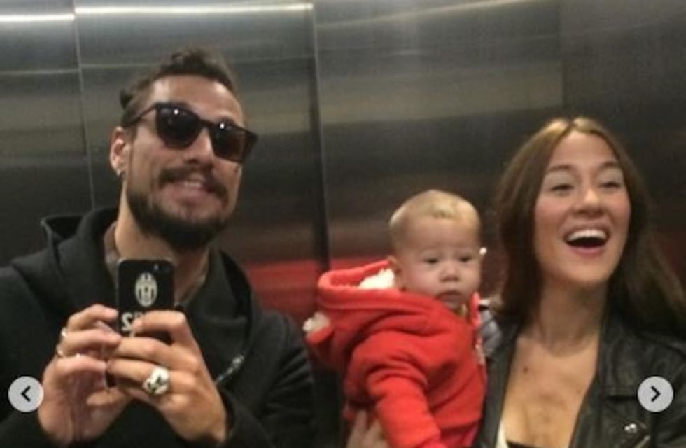 Daniel Osvaldo y una tierna foto con un palito para Jimena Barón: "Fuimos felices"