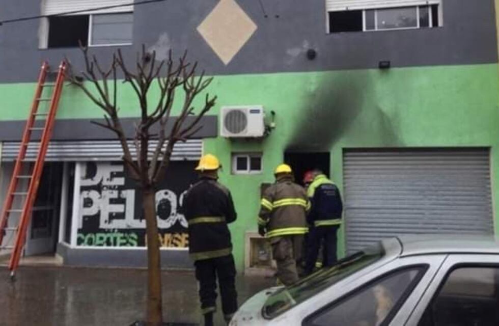 Punta Alta: un hombre incendió una peluquería y terminó preso