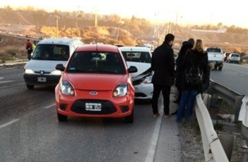 Choque en cadena provocó caos sobre la ruta 7 de Neuquén