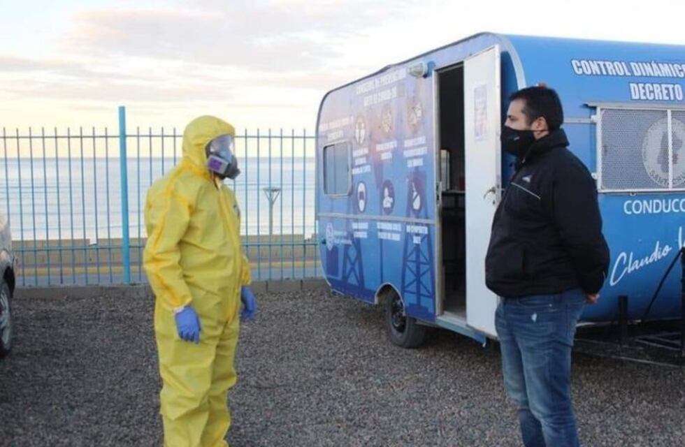 Autorizarán el trailer sanitario del Sindicato Petrolero y los 10 mil PCR
