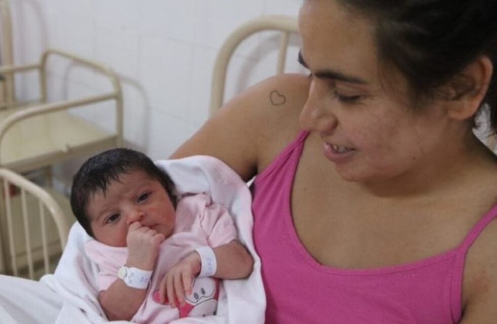 Se llama Emma Delfina y es la primera bebé de 2020 en Río Cuarto