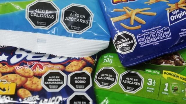 La ley de etiquetado frontal se aprobó este martes en la Cámara de Diputados.