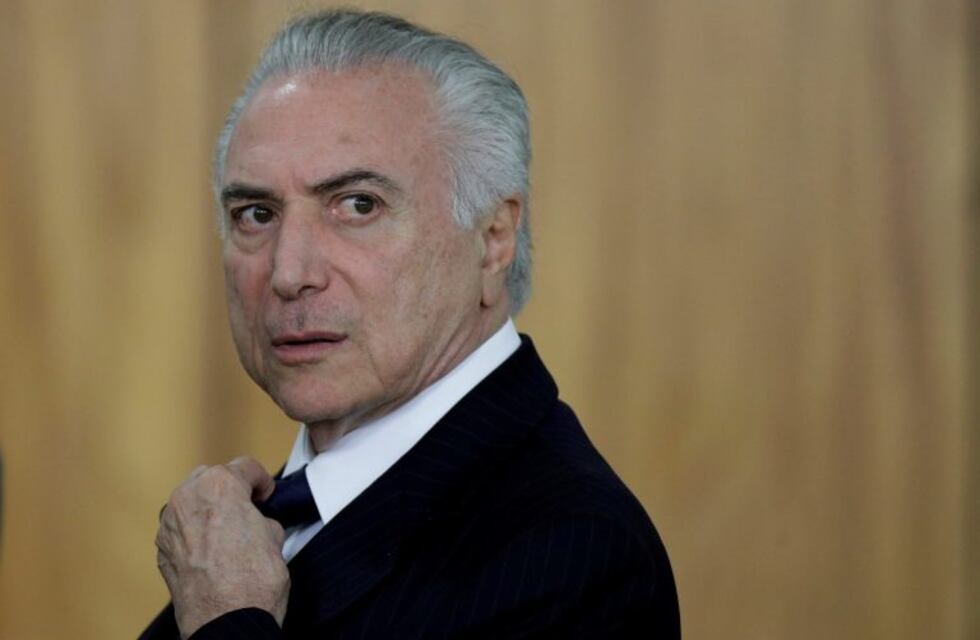 La Fiscalía de Brasil denunció a Temer por corrupción
