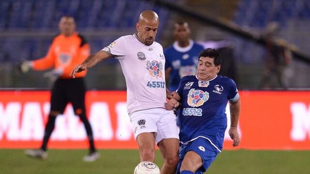 Verón le contestó a Maradona: \