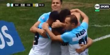 Lisandro López puso el 1-0 de Racing sobre Rosario Central\u002E