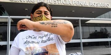 La madre del menor fue una de las personas que declaró durante el juicio oral\u002E (FB / Multisectorial contra la Violencia Institucional)