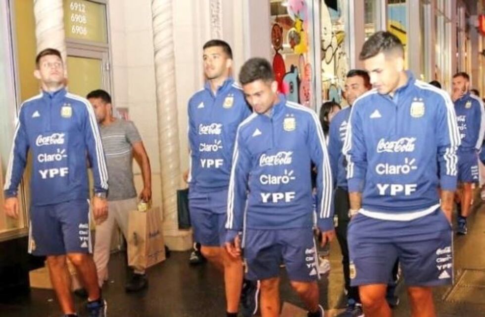 En su tiempo libre, la Selección argentina recorrió las calles de Hollywood