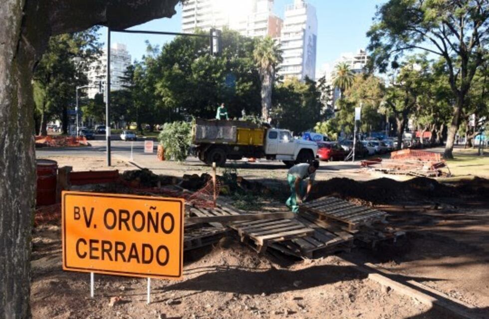 Desde el lunes habrá desvíos por obras de remodelación en Oroño e Illia