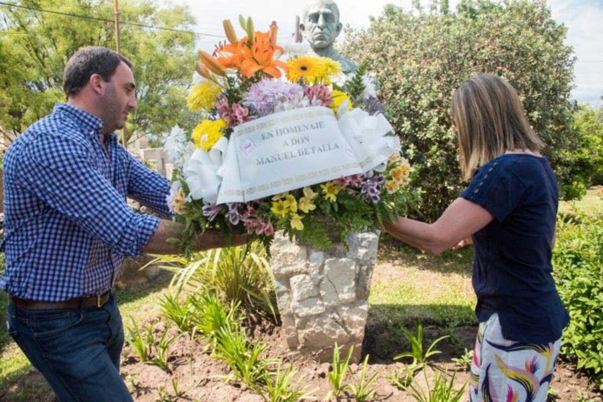 Alta Gracia conmemoró un nuevo aniversario del fallecimiento de Manuel de Falla