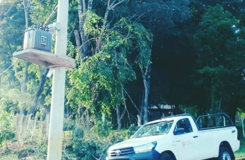 Andresito: instalaron dos nuevas subestaciones transformadoras de electricidad