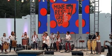 El festival Mujeres al Girego en 2017\u002E