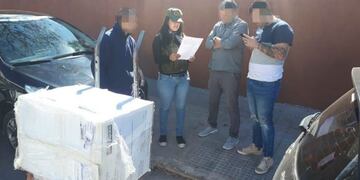 Gendarmería detuvo a dos personas\u002E